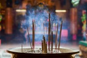 夢中拜佛燒香，心靈的祈愿與信仰之旅，夢中祈愿，心靈的信仰之旅，拜佛燒香尋覓安寧